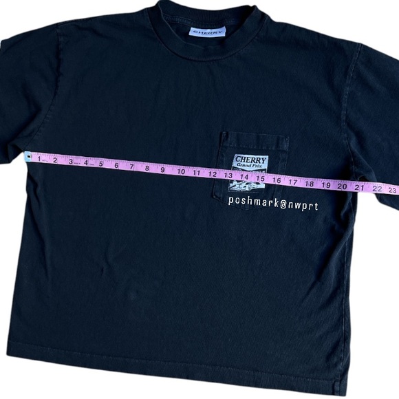 CHERRY LA 🏎️ Red Bull F1 Grand Prix Austin TX Los Angeles Faded Black Tee XS - Picture 14 of 16